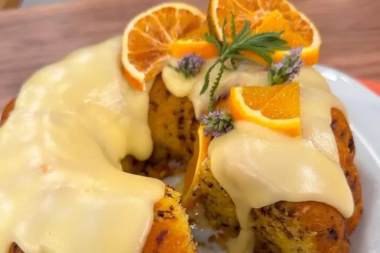 Bolo formigueiro de laranja