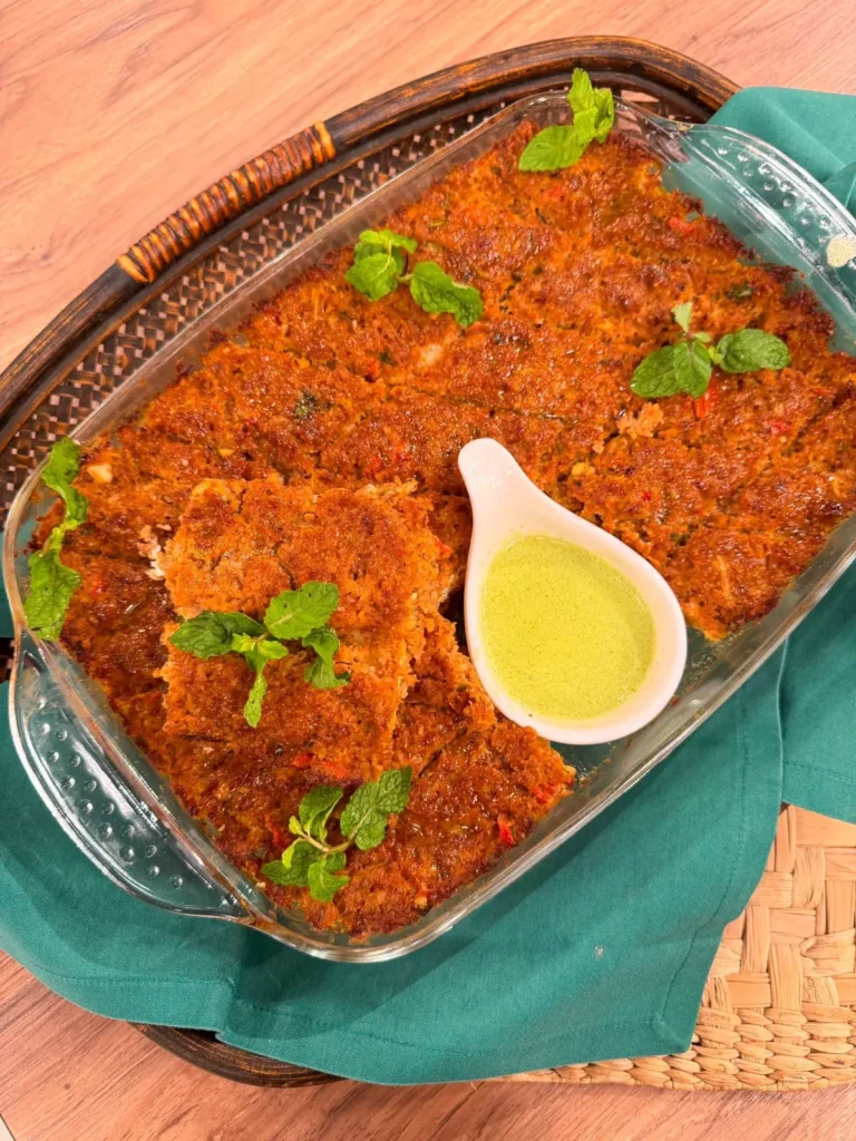 Delicioso kibe de forno aos quatro queijos