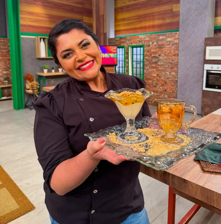 Verrine de frutas amarelas