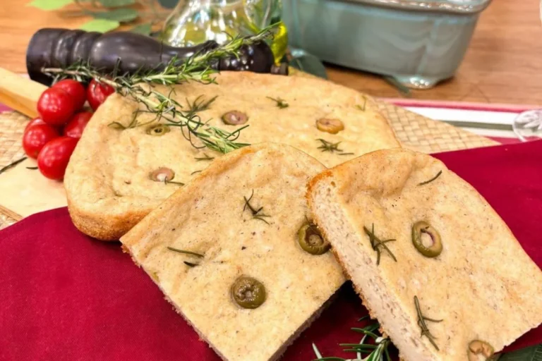 Focaccia sem glúten