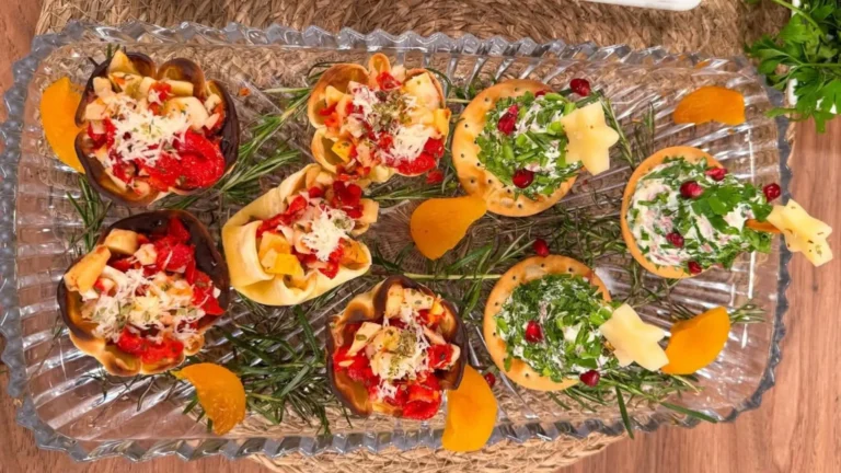 Canapés natalinos