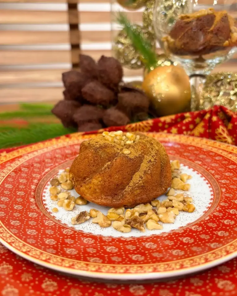 Bolo natalino com especiarias