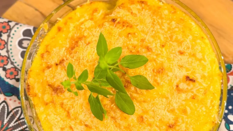 Saboroso escondidinho de parmegiana