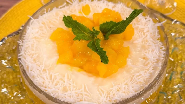 Maravilhoso supremo de manga com coco