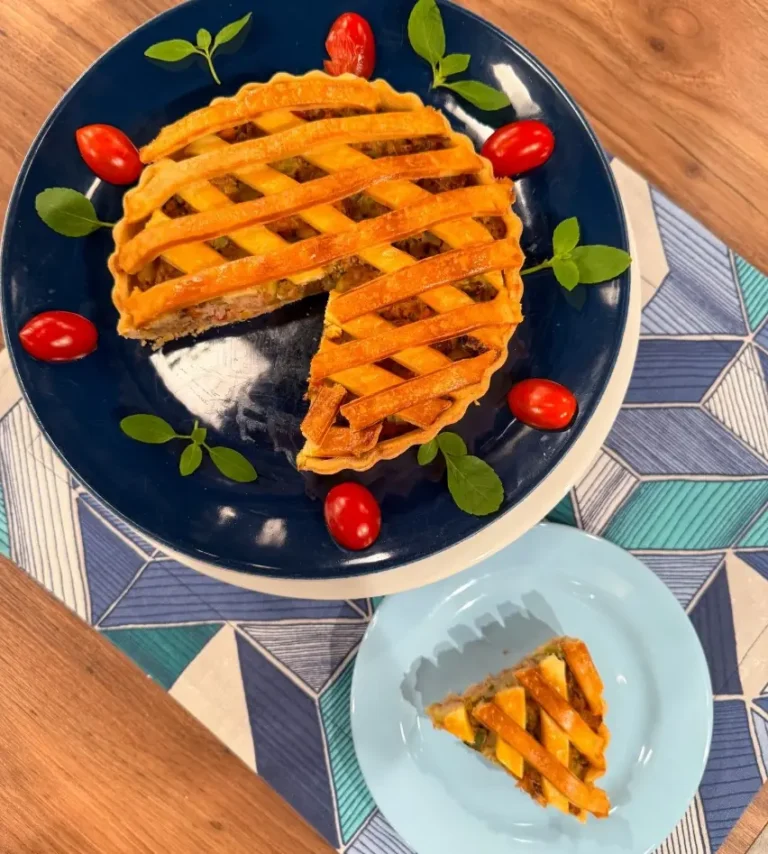 Deliciosa torta de atum