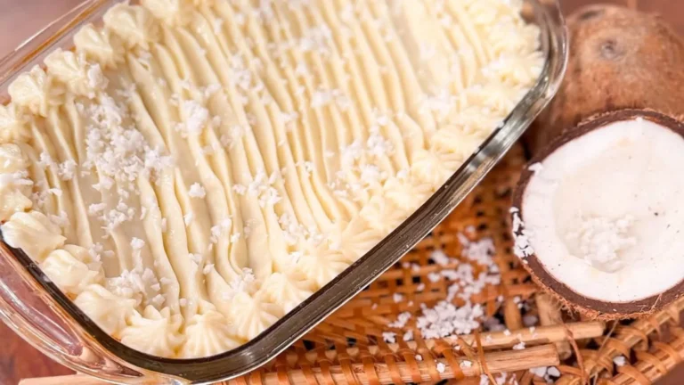 Deliciosa cocada de forno