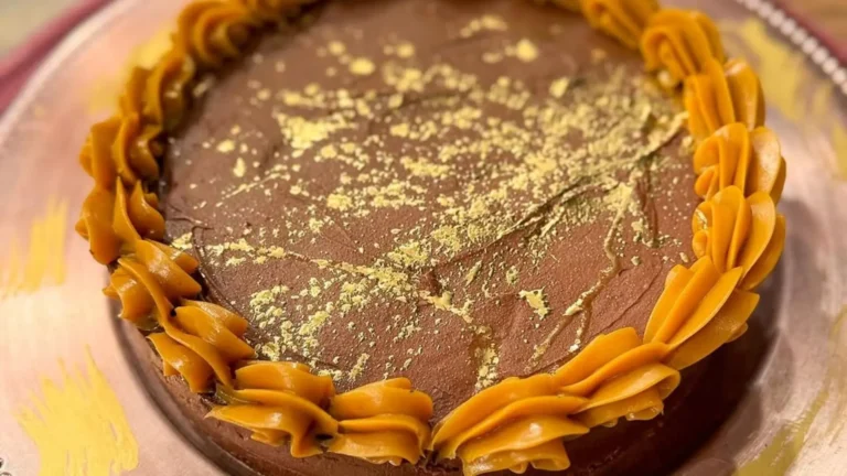 Deliciosa torta mousse de chocolate