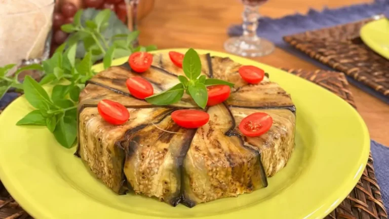 Saborosa torta de berinjela