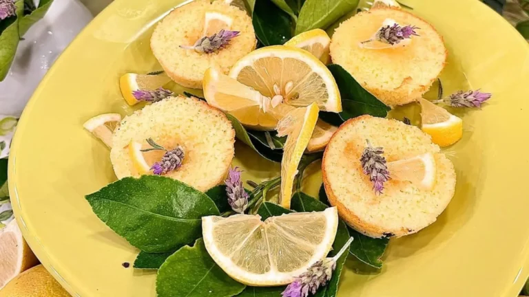 Petit gâteau fit de limão