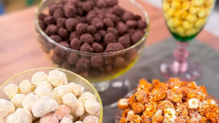 Festival de pipocas doces no "Mulheres"