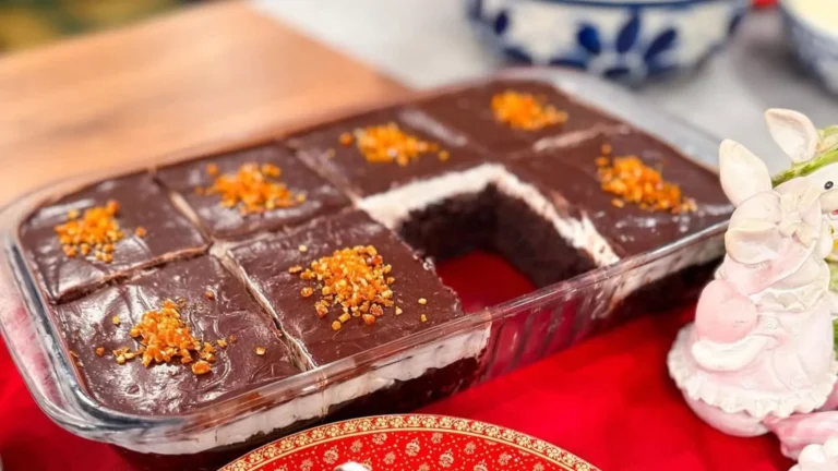 Maravilhoso bolo de chocolate turco