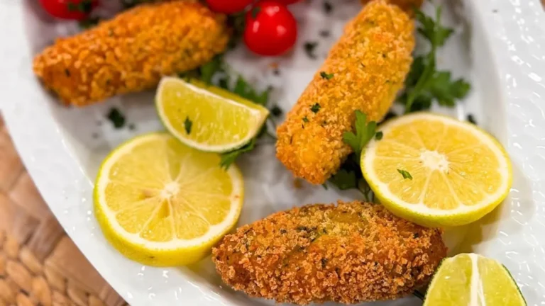 Super saboroso bolinho de bacalhau