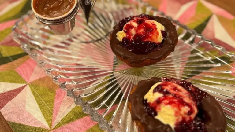 Incrível cestinha de churros com sorvete