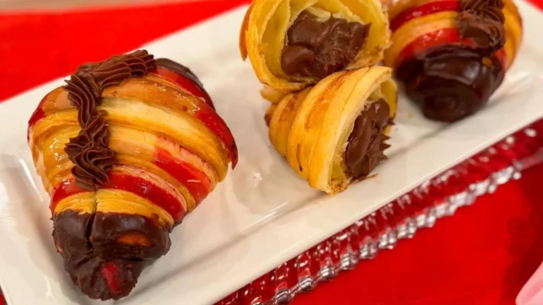 Croissant de chocolate