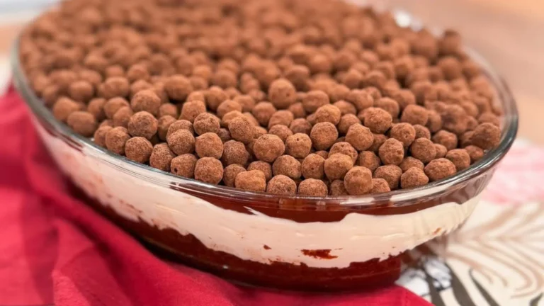 Deliciosa travessa chocrocante