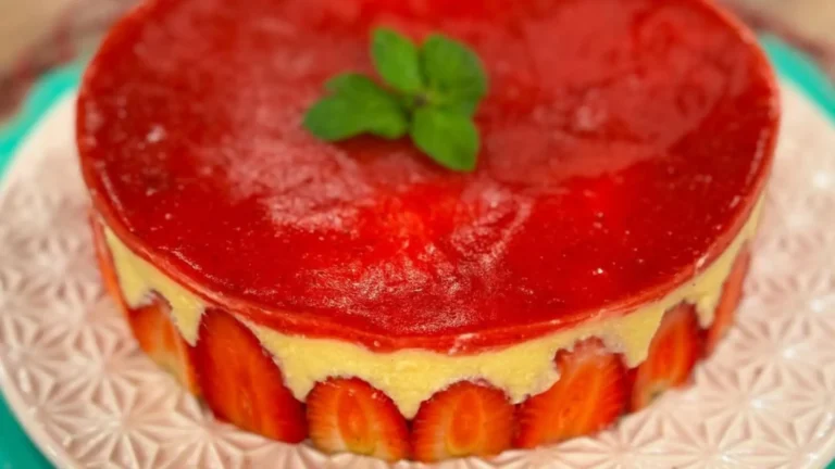 Maravilhoso Fraisier de morango