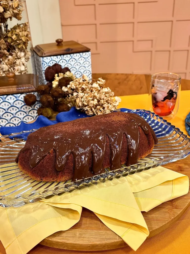 Bolo de cenoura low carb!