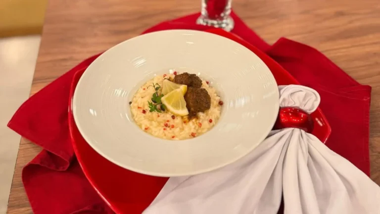 Cremoso e maravilhoso risoto siciliano