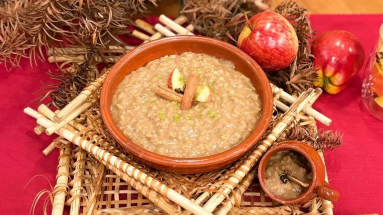 Arroz doce com caramelo salgado