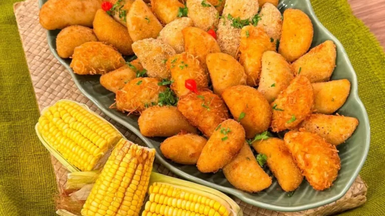 Crocante e super saboroso risole caipira