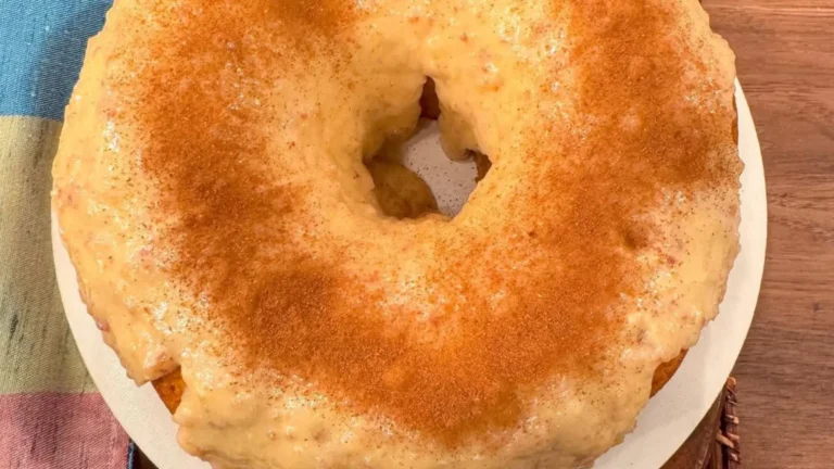 Maravilhoso bolo de pinhão