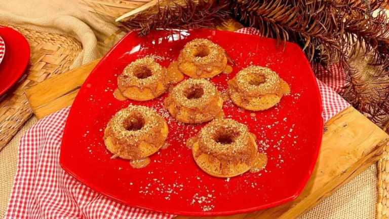 Bolo de paçoca lowcarb