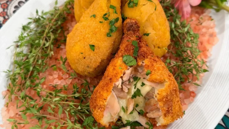 Deliciosa coxa de frango cremosa!