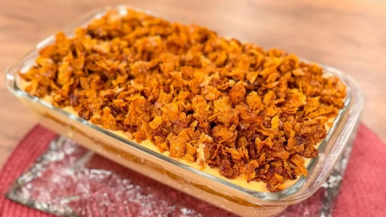 Pavê crocante de doce de leite!