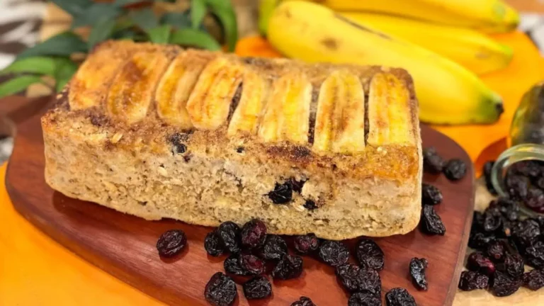 Bolo fit de banana