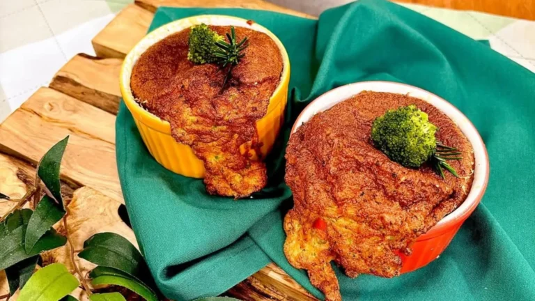 Delícias na Air Fryer: Suflê de Brócolis