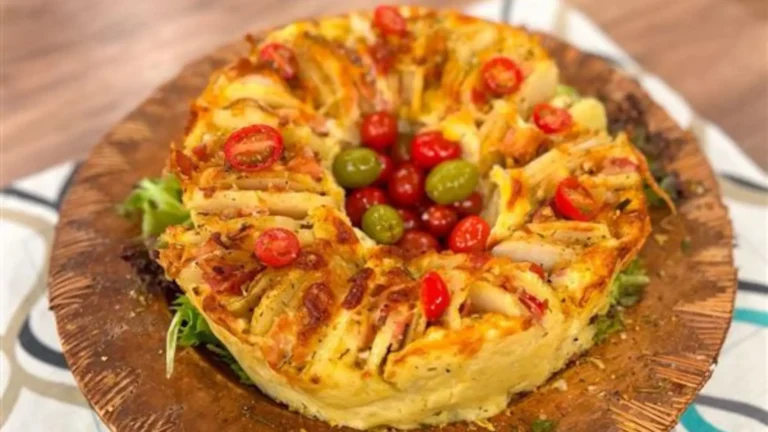 Irresistível MIL-FOLHAS de BATATA COM BACON!