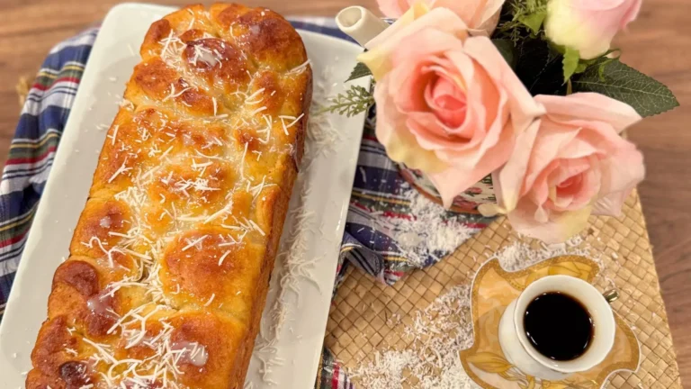 Apaixonante pão doce de colher