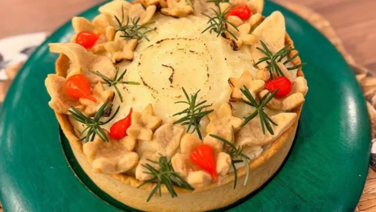 Deliciosa Torta gratinada de calabresa