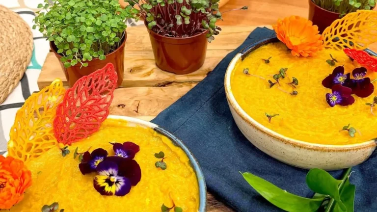 Escondidinho de abóbora com truta defumada