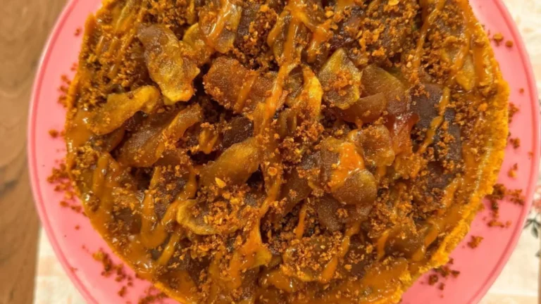 Aprenda a fazer um delicioso Cheesecake de maçã