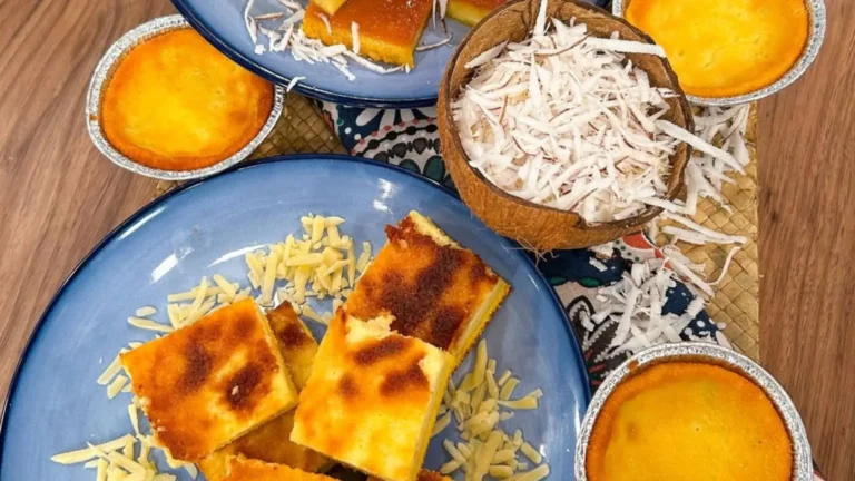 Bombocado de fubá e aipim para adoçar a sua tarde