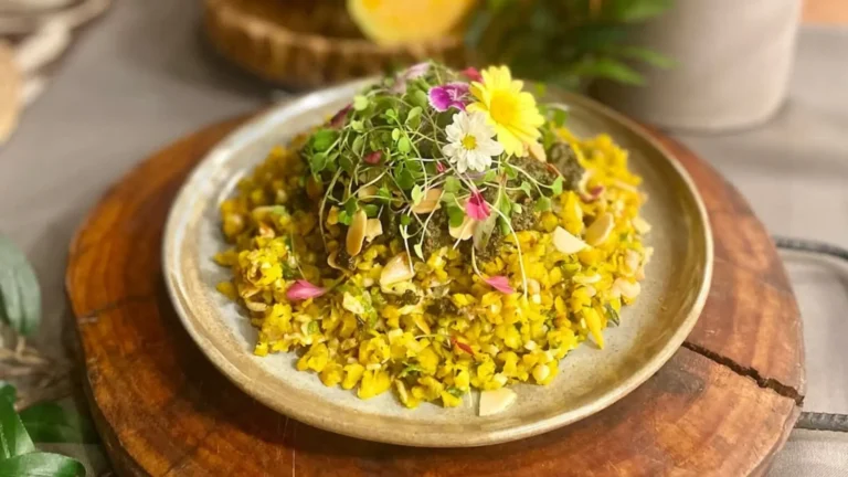 Cuscuz de Abóbora com Pesto de sementes