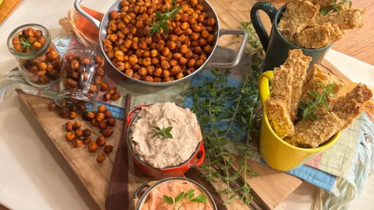 Deliciosos e super crocantes palitos de grão de bico