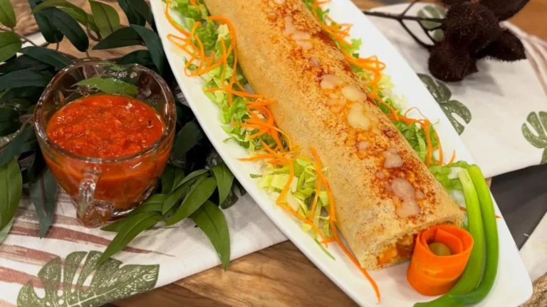 Delicioso e super recheado rocambole de palmito