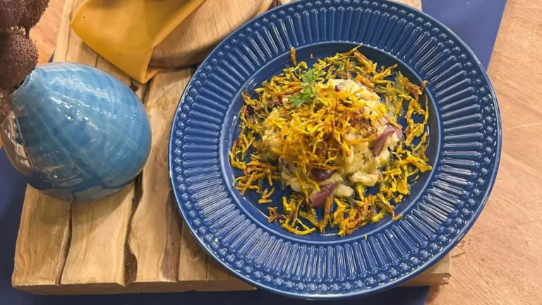 Delicioso e cheio de sabor bacalhau à Brás low carb