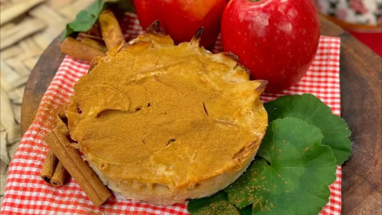 Deliciosa torta mágica de maçã!