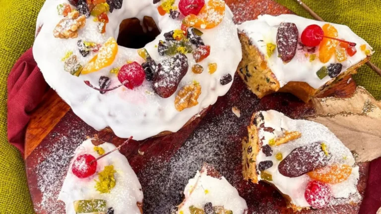 Rosca natalina para fazer com a sua família