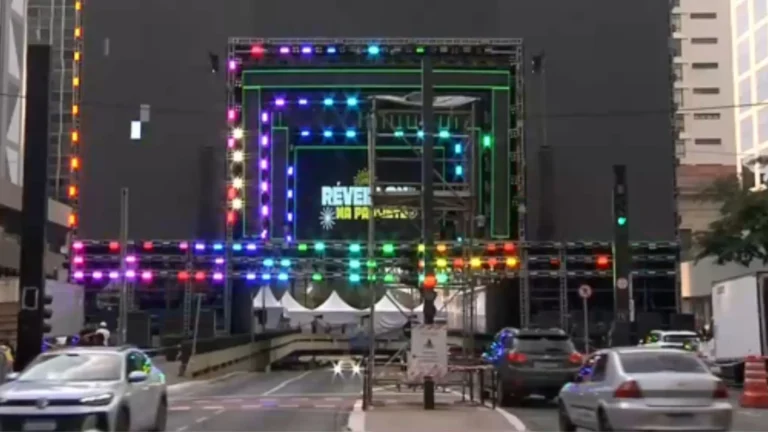 Imagem de capa representando o destaque: Ajustes finais para o evento de Réveillon na Avenida Paulista