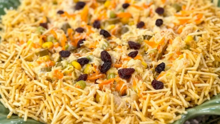 Aprenda a fazer uma deliciosa salada de salpicão e salpicão no forno