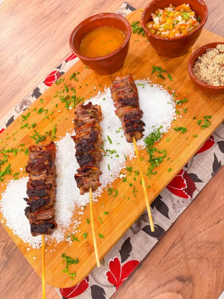 Espetinho mil folhas rápido e fácil para surpreender