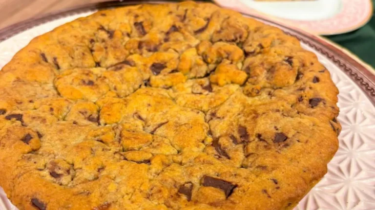 Torta Cookie fácil e deliciosa