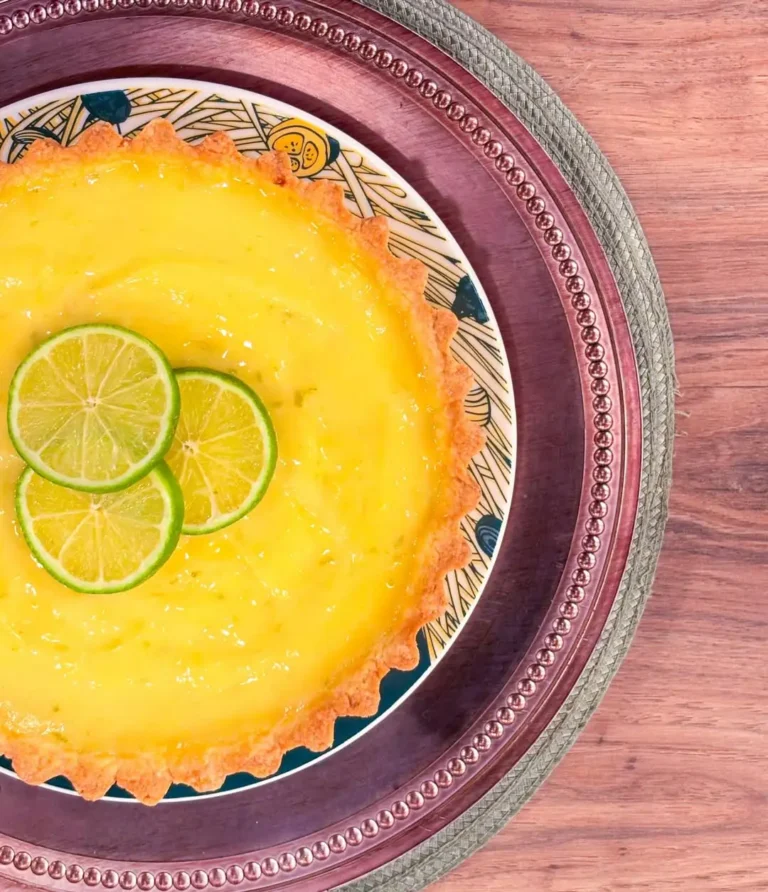 Irresistível torta de limão assada