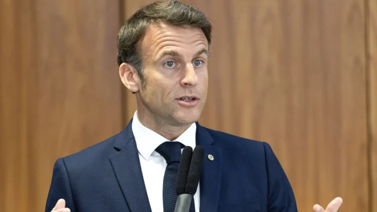 Macron critica acordo entre Mercosul e União Europeia