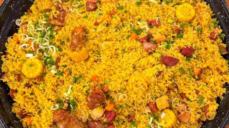Paella caipira fácil de fazer e deliciosa