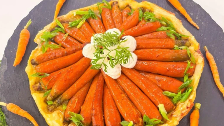 Torta de cenoura caramelizada